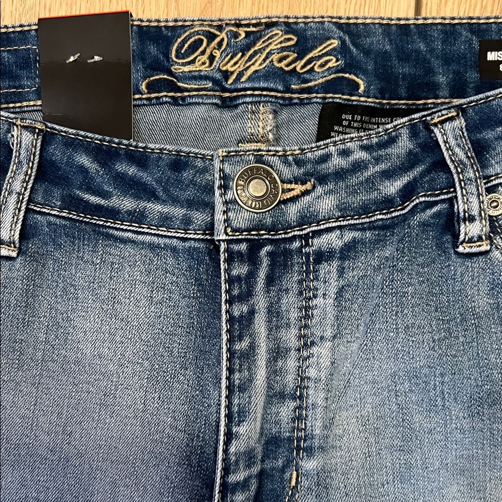 Buffalo David Bitton Denim Blue Straight Leg Jeans - NWT - Picture 3 of 14
